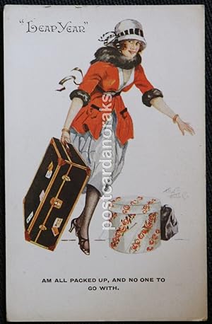 Inter-Art Comique Series No. 3080 Vintage Postcard
