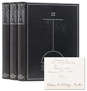 Moby Dick (Inscribed to an original subscriber)