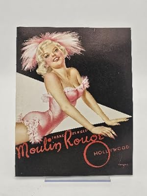 Frand Sennes' Moulin Rouge Hollywood. Theater program. Vargas cover art