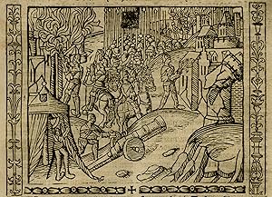 Antique Print-History-Flanders-Battle of Kassel in 1328-Doppere-Vorsterman-1531