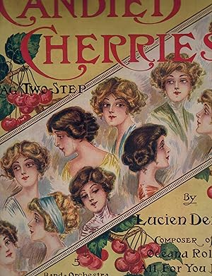 Candied Cherries Rag Two-Step - Vintage Sheet Music