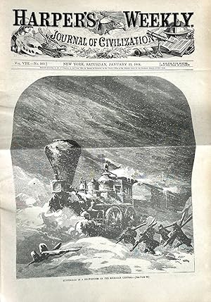 Harper's Weekly Complete Run of 1864 Civil War Centennial Reissues, Vol. VIII, Numbers 366-418 [5...