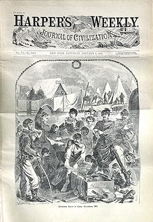 Harper's Weekly Complete Run of 1862 Civil War Centennial Reissues, Vol. VI, Numbers 262- 313 [52...