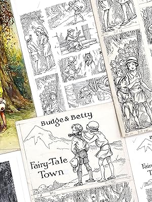 Typescript and Original Art for FAIRY-TALE TOWN