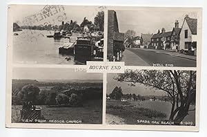 Bourne End Hedsor Spade Oak 1970 Postcard