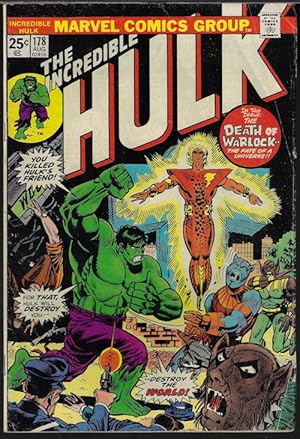 THE INCREDIBLE HULK: Aug 178