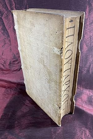[PLUTARCH IN THE ORIGINAL GREEK 1533]. Plutarchi quae vocantur parallela: hoc est, vitae illustri...