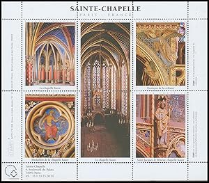 Stamps: Sainte-Chapelle Paris, France