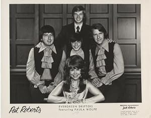 PROFESSIONAL PHOTOGRAPH OF THE EVERGREEN DRIFTERS, FEATURING PAULA WOLFE:; Country & Western perf...