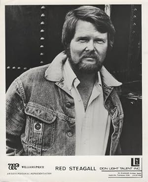 PROFESSIONAL PHOTOGRAPH OF RED STEAGALL:; Country & Western performer
