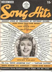 SONG HITS MAGAZINE, Volume 4, Number 7, December 1940