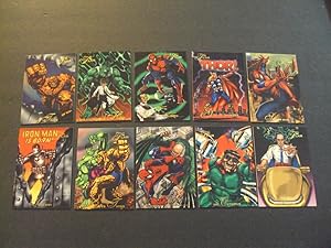 Complete Set 1994 Flair Marvel Universe Cards