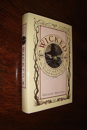 WICKED (signed first printing with witch drawing)