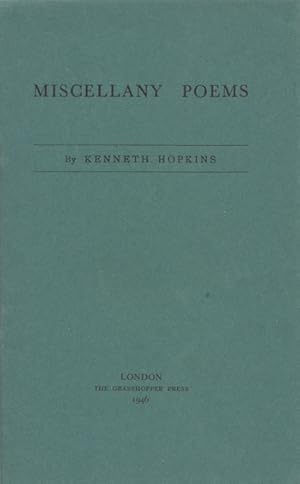 Miscellany Poems