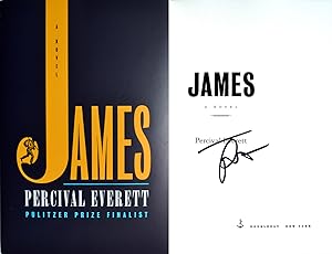 James: A Novel **PERSONALLY SIGNED ON TITLE PAGE, 1st Edition** NOT TIPPED-IN!!