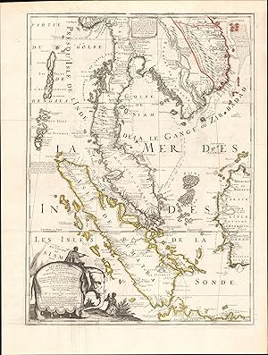 Royaume De Siam, avec Les Royaumes qui luy sont-Tributaries, et les Isles de Sumatra, Andemaon, etc.