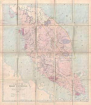 A Map of the Malay Peninsula.