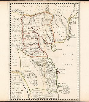 Carte du Royaume dâAnnam, comprenant les Royaumes du Tumkin et de la Cocinchine.