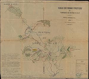 Reseau des Chemins Forestiers et Touristique des Environs de Dalat.