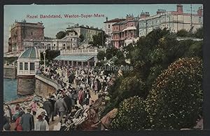 Weston-Super-Mare Rozel 1927 Postcard