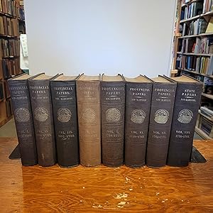 Documents and Records Relating to New Hampshire Provinical Papers Vol 1-7, State Paper Vol 8, Tow...