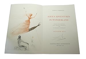 Alice's Adventures in Wonderland Twelve Illustrations with Original Woodcuts and an Original Etch...