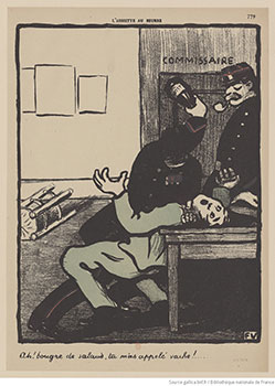 "Why you dirty swine" Ah! bougre de salaud, tu m'as appelé vache .from Crimes et Châtiments. [Cri...