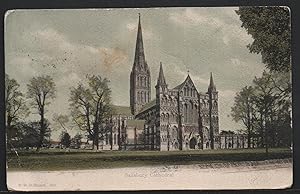 Salisbury Cathedral Wiltshire 1909 Postcard