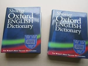 Shorter Oxford English Dictionary