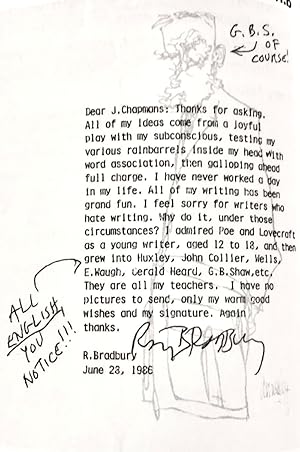 Typed Letters Signed