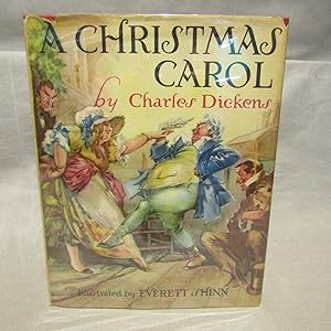 A Christmas Carol in Prose Being a Ghost Story of Christmas. First Everett Shinn illustrated edit...