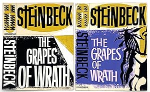 Original Dust Jacket Production Art for Grapes of Wrath, Heinemann, 1962