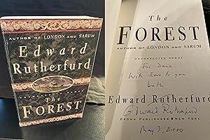 The Forest / Signed, Dated & Inscribed by Author, Uncorrected Proof, First Edition, New, RARE, On...