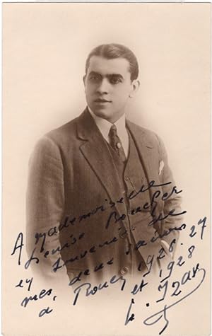 IZAR, Louis Autograph