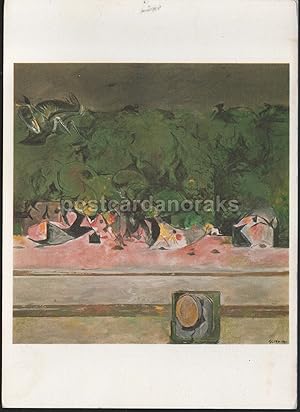 Graham Sutherland Artist Postcard