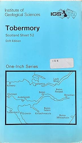 Tobermory (Scotland sheet 52), drift edition