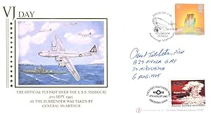Paul Tibbets Enola Gay WW2 Hiroshima Pilot Hand Signed COA FDC