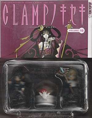 CLAMP no KISEKI - The Exhibition of CLAMP'S Works Vol. 10 (With Three Figures) (in Japanese) (Comic)