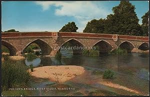 Wimborne Dorset Julian's Bridge Postcard