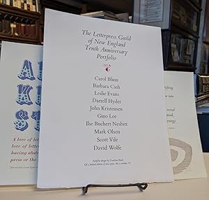 The Letterpress Guild of New England Tenth Anniversary Portfolio
