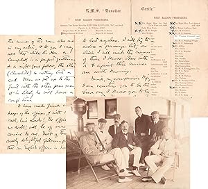"Churchill is nothing but a cad."An 1899-1900 Boer War Archive of British author and war correspo...