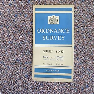 Ordnance Survey, 1:25,000 map of Great Britain SD Series 62 Blackburn