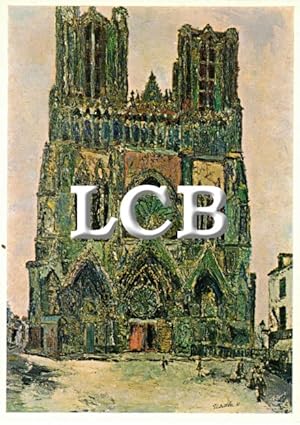 Rheims Cathedral, 1909-10 - Postcard