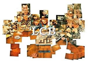 The Scrabble Game, Jan. 1 1983 #10, Photographic Collage - Postcard