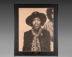 Jimi Hendrix Signed Experience Poster.