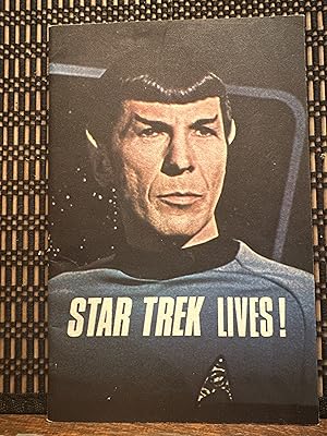 International Star Trek Convention 1974."Star Trek Lives!" Souvenir Program.