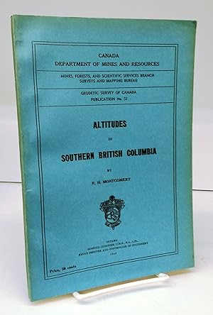 Altitudes in Southern British Columbia
