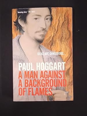A Man Against a Background of Flames. Signed, Alan Bennett Association copy