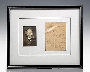 Jules Verne Autograph Letter Signed.