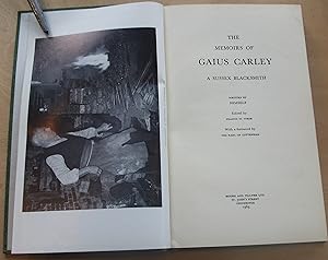 The memoirs of Gaius Carley : a Sussex blacksmith / written by himself / edited by Francis W. Steer